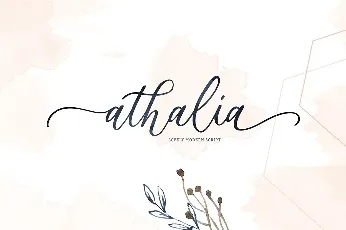 Athalia Script font