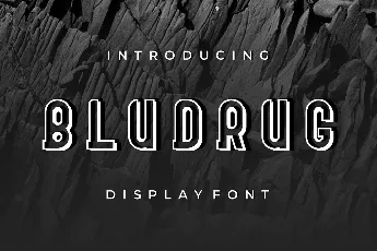 BLUDRUG font