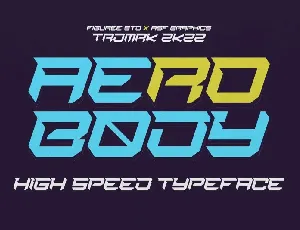 Aerobody font