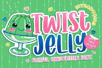 Twist Jelly Display font