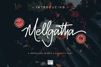 Mellgatha Handwritten font