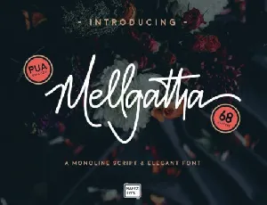 Mellgatha Handwritten font