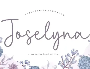 Joselyna font