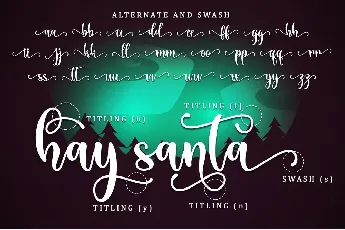 Christmas Style - Personal Use font