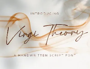 Virgi Theory font