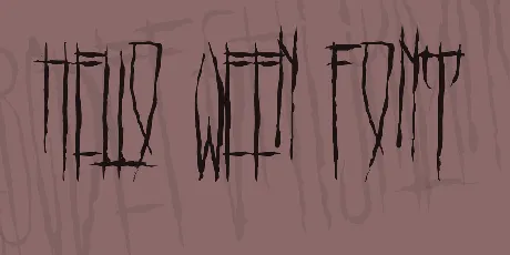 HELLO WEEN FONT