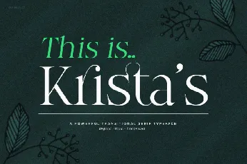 Krista’s font