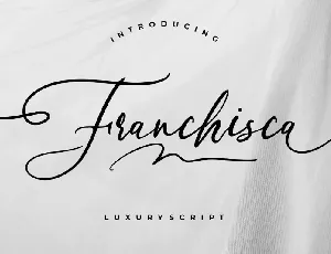 Franchisca font