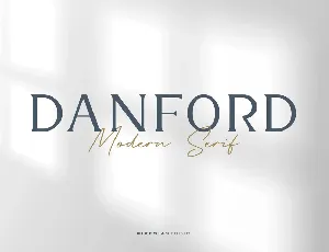 Danford font