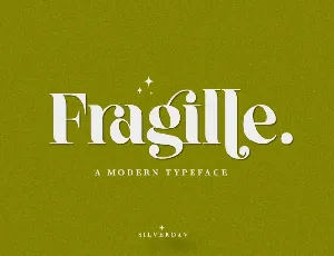 Fragille Typeface font