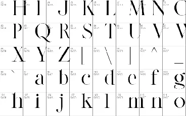 Legatum font