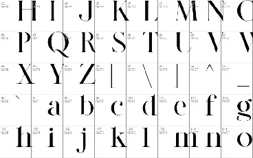 Legatum font