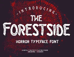 Forestside Typeface font