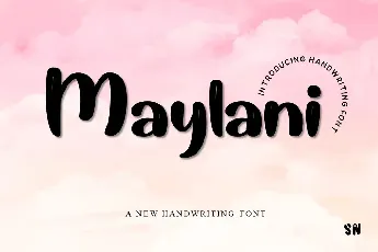 Maylani font