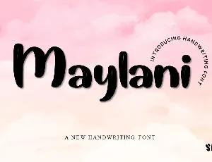 Maylani font