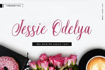 Jessie Odelya Script font