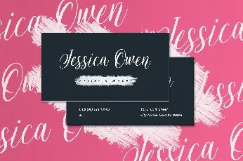 Jessie Odelya Script font