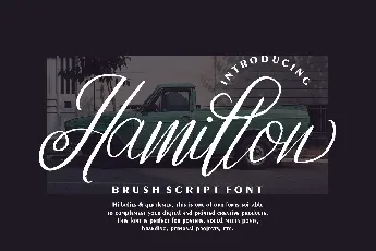 Hamillon font