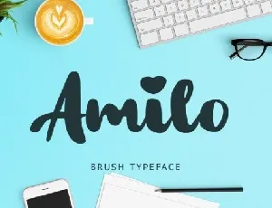 Amilo Script font