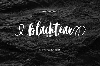 Blacktear Free font