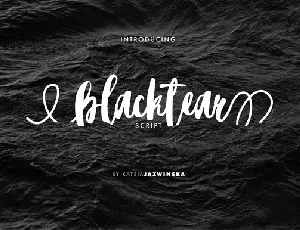 Blacktear Free font