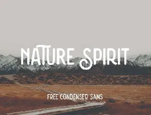 Nature Spirit Vintage Free font