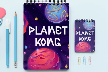 Planet Kong Display font