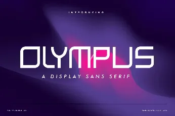 Olympus font