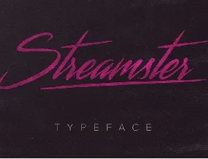 Streamster font