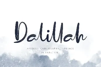 Dalillah font