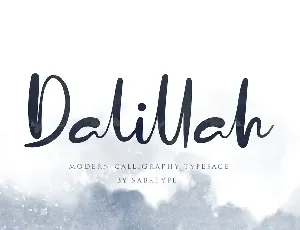 Dalillah font