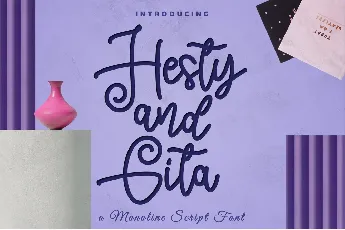 Hesty and Gita font