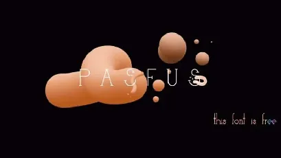 Pasfus Display font