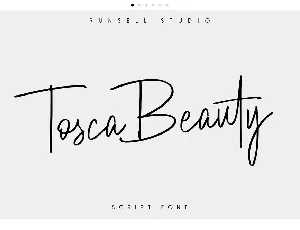 Tosca Beauty Script font