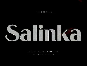 Salinka font