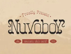 Nuvoboy font