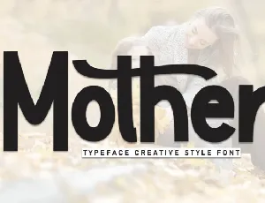 Mother Display font