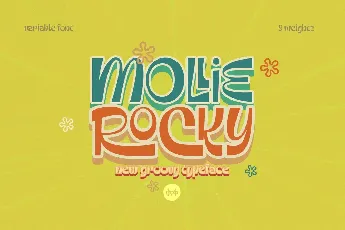 Mollie Rocky DEMO font