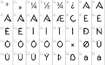 Sakbunderan font