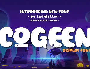 Cogeen font