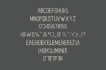 The Laker font