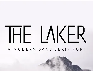 The Laker font