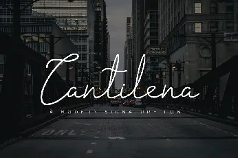 cantilena font