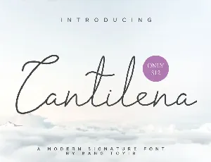 cantilena font