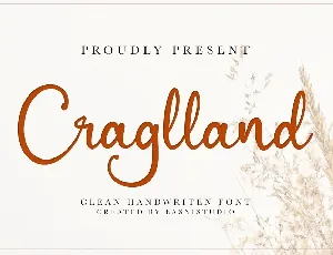 Craglland font