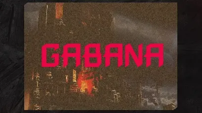 Gabana Display Family font