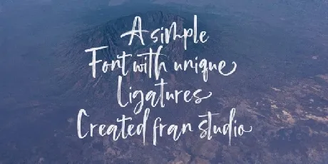 Angler Fish Brush font