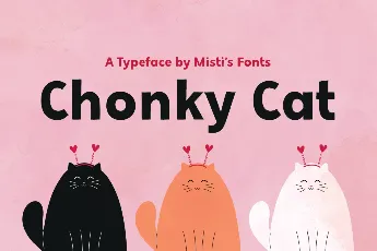 Chonky Cat font