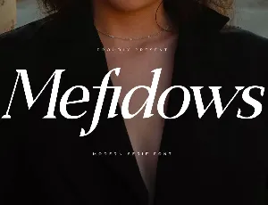 Mefidows DEMO VERSION font