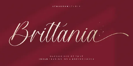 Brittania font